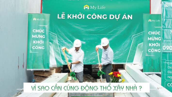 Vì sao cần cúng động thổ xây nhà