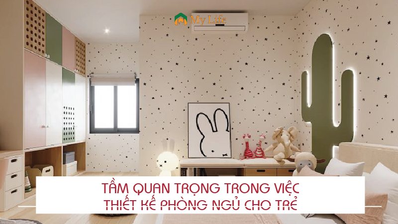 Tầm quan trọng trong việc thiết kế phòng ngủ cho trẻ