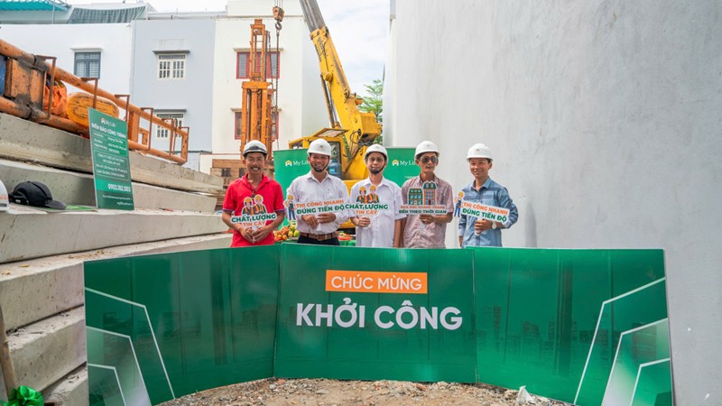 Khởi công động thổ A25-15 dự án KDC Phú Lợi