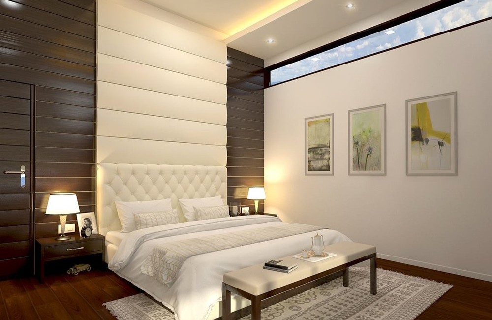 Giếng trời đặt tại phòng ngủ