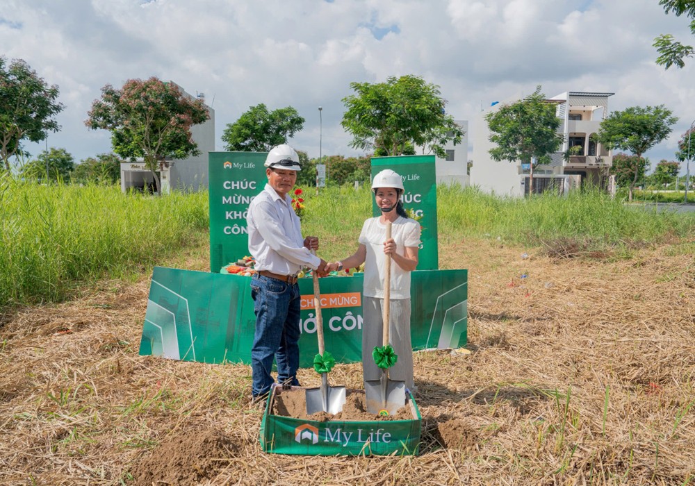 Khởi công động thổ cùng My Life tại A03-02 KDC Saigon Riverpark