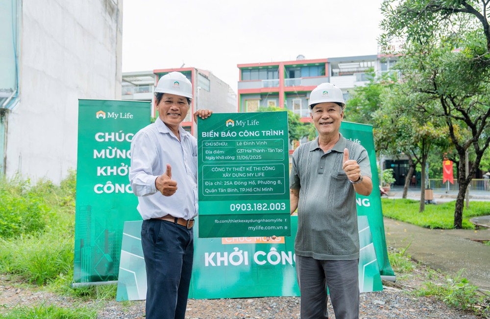 lễ khởi công nhà phố G37