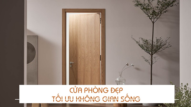 Cửa phòng đẹp tối ưu không gian sống