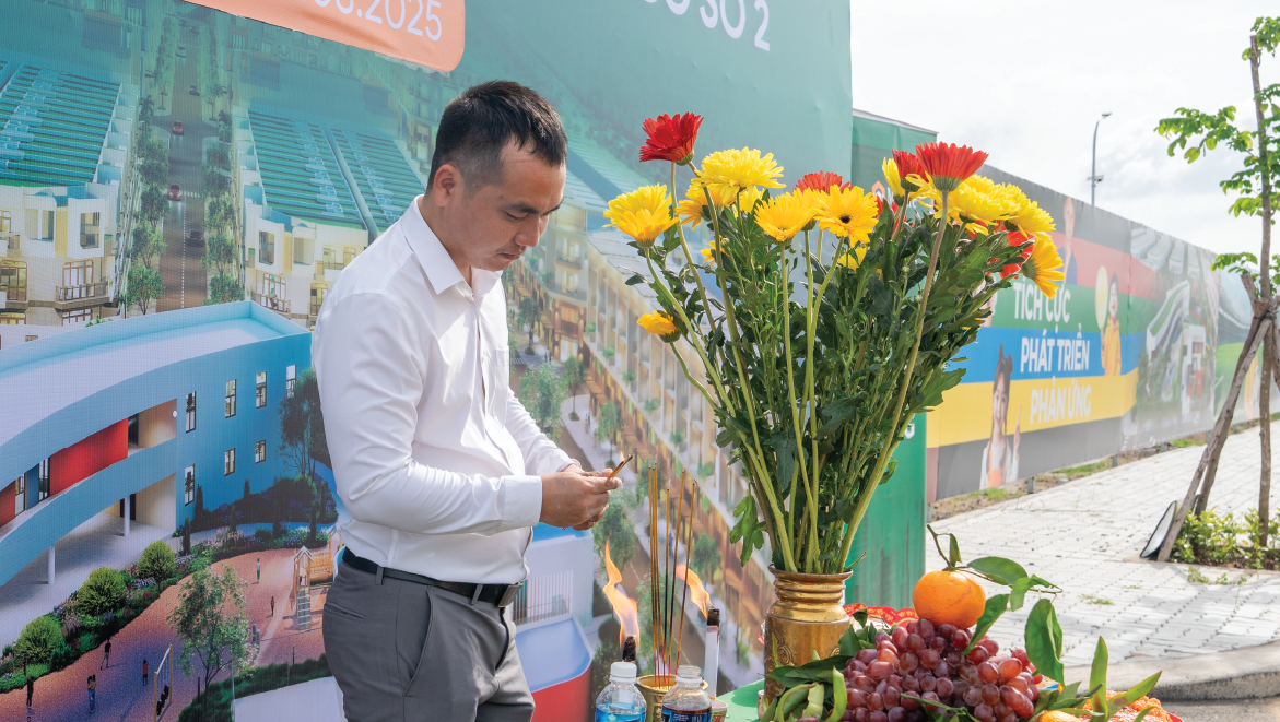 [THE 826 EC] Khởi công trường mầm non Hoa Hồng Nhỏ cơ sở 2