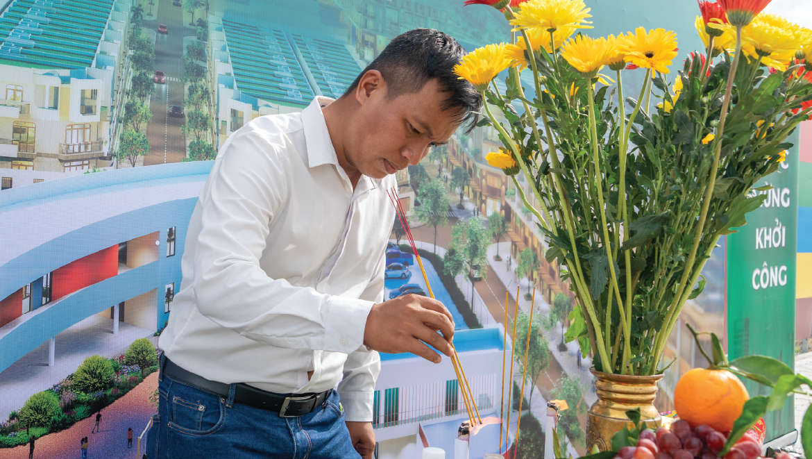[THE 826 EC] Khởi công trường mầm non Hoa Hồng Nhỏ cơ sở 2