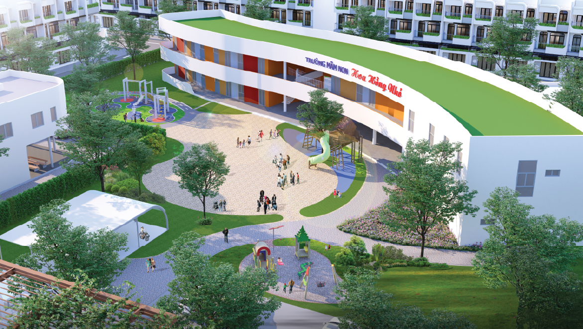 [THE 826 EC] Khởi công trường mầm non Hoa Hồng Nhỏ cơ sở 2