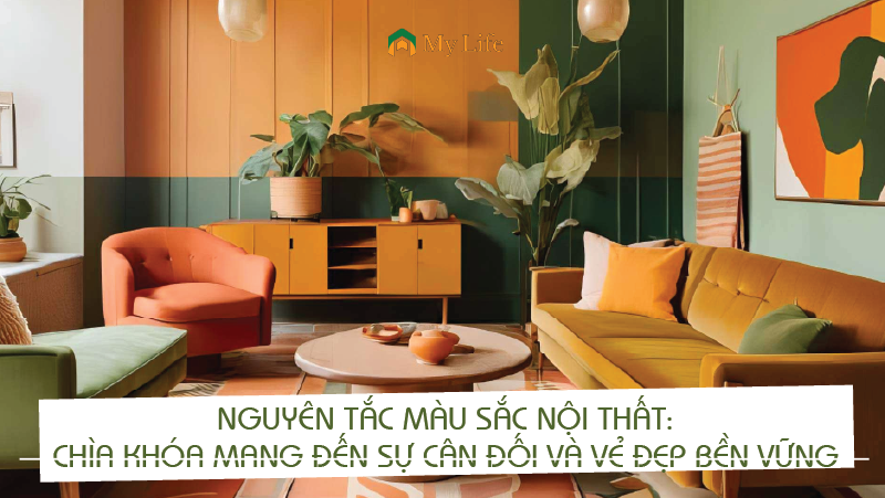 Nguyên tắc màu sắc nội thất Chìa khóa mang đến sự cân đối và vẻ đẹp bền vững